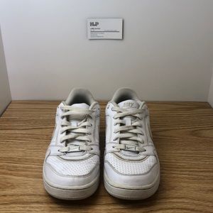 Used white Nike Air Force shoes size 7.5 men’s